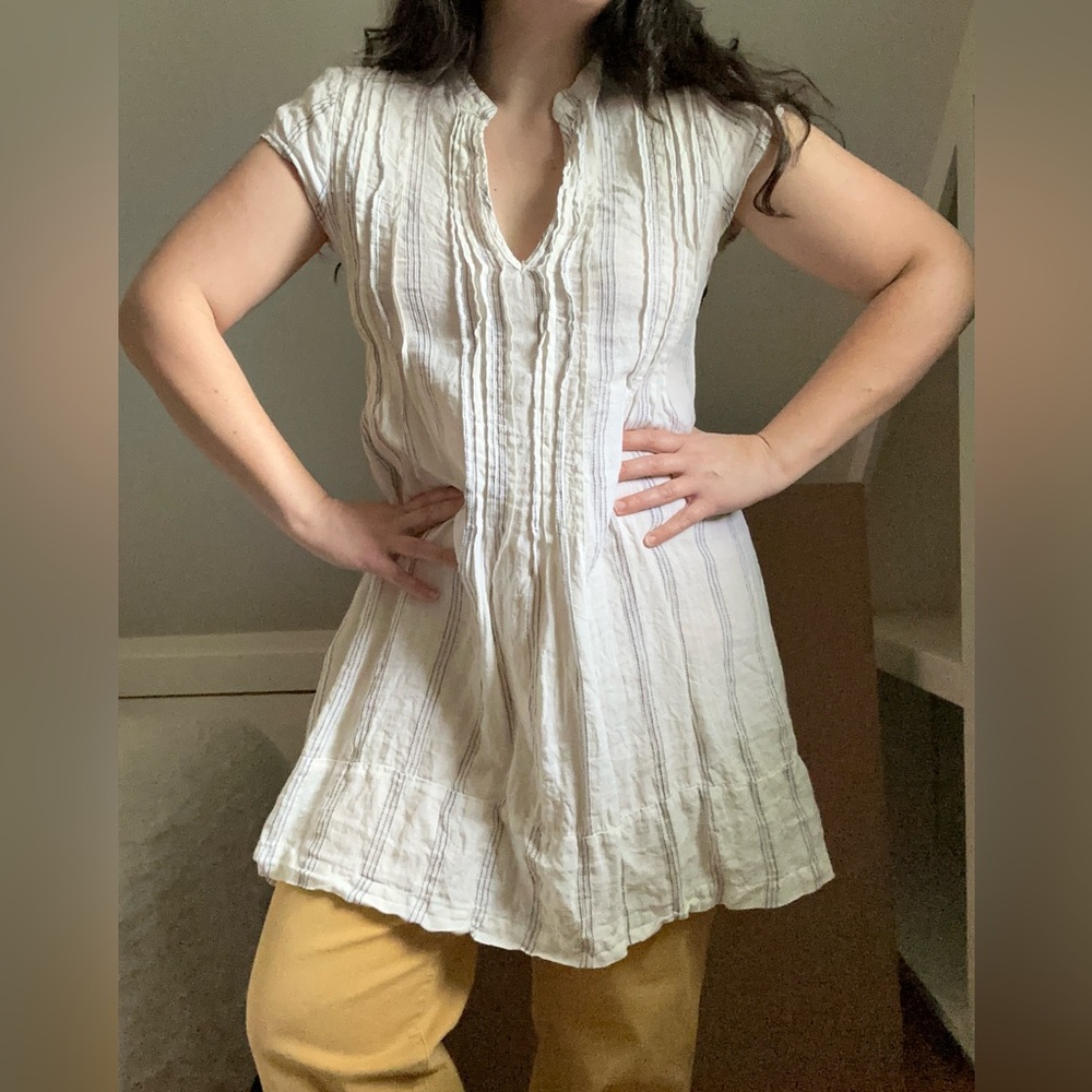 CP Shades Linen Tunic Dress